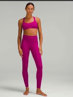 Lululemon Free to Be Wild Bra *Light Support, A/B Cup - Magenta Purple size 2